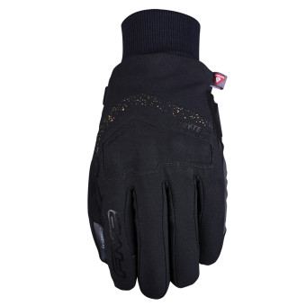 Motorradhandschuhe Five WFX District WP Woman Black Gold