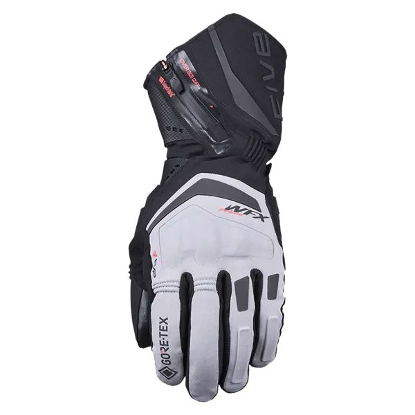 Motorradhandschuhe Five WFX Prime Evo GTX Black Grey