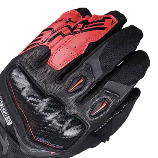 Five X Rider WP Black fluo Red