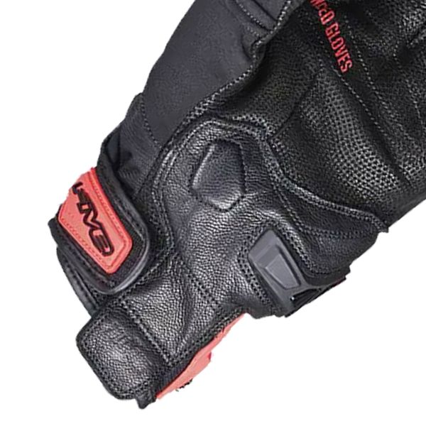 Five X Rider WP Black fluo Red