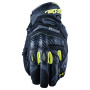 Motorradhandschuhe Five X-Rider WP Black Fluo Yellow