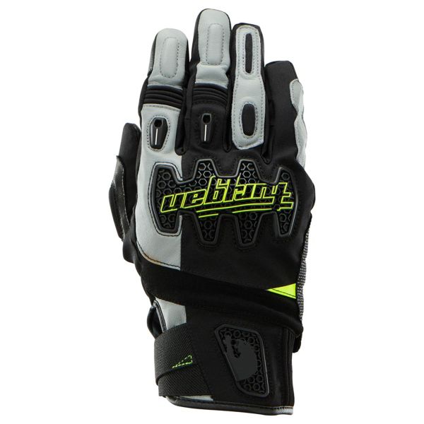 Motorradhandschuhe Furygan Atacama Black Grey Yellow Stab