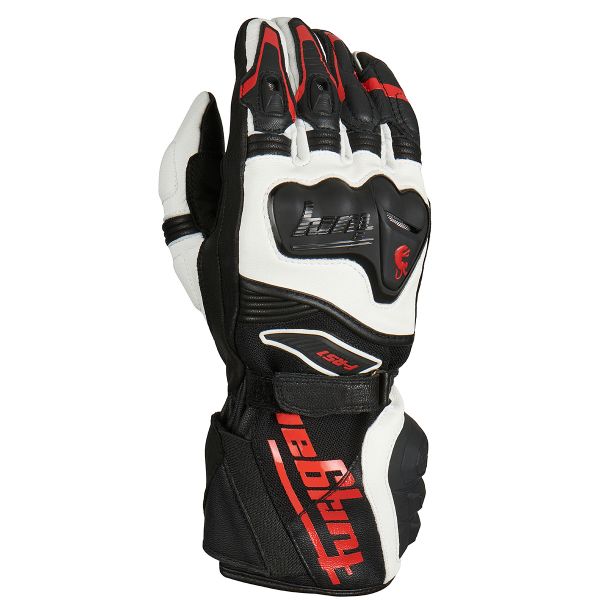 Motorradhandschuhe Furygan F-RS1 Black Red White