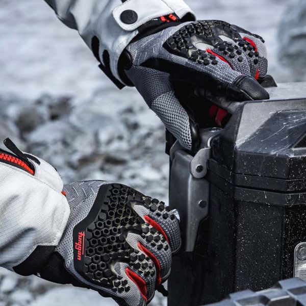 Furygan Jack Black Grey Red