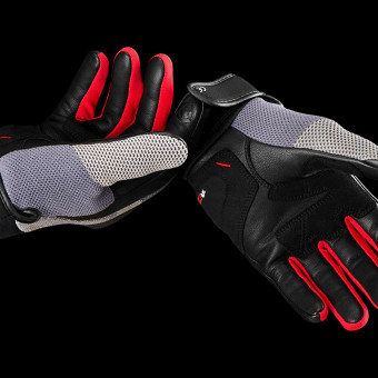 Furygan Jack Black Grey Red