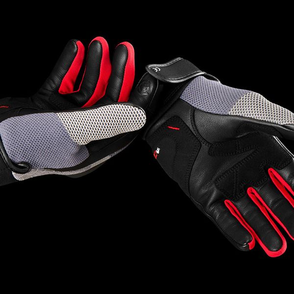 Furygan Jack Black Grey Red