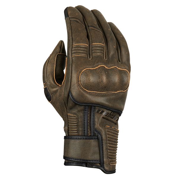 Motorradhandschuhe Furygan James Evo Rusted D3O Brown
