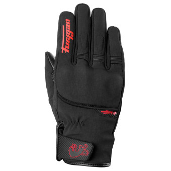 Motorradhandschuhe Furygan Jet All Seasons D3O Evo Black Red