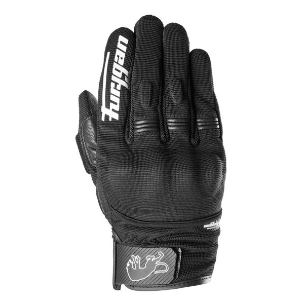 Motorradhandschuhe Furygan Jet D3O Evo Black White Motorradhandschuhe Furygan Jet D3O Evo Black White