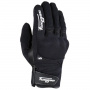 Motorradhandschuhe Furygan Jet Lady All Season D3O Black White