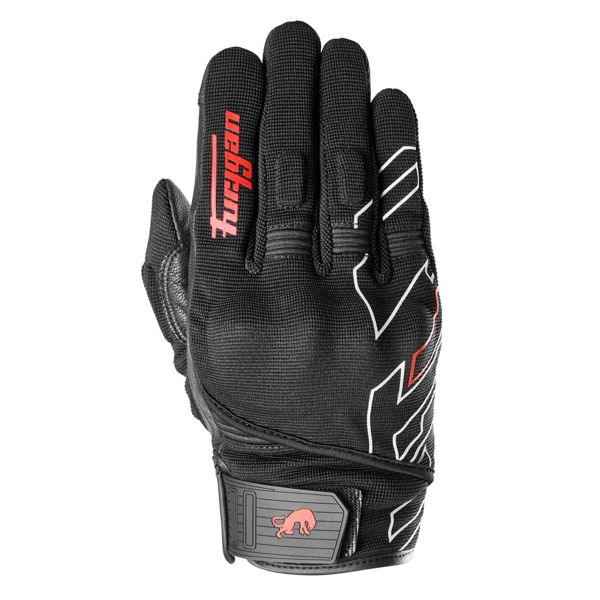Motorradhandschuhe Furygan Jet Neon D3O Black Red Motorradhandschuhe Furygan Jet Neon D3O Black Red