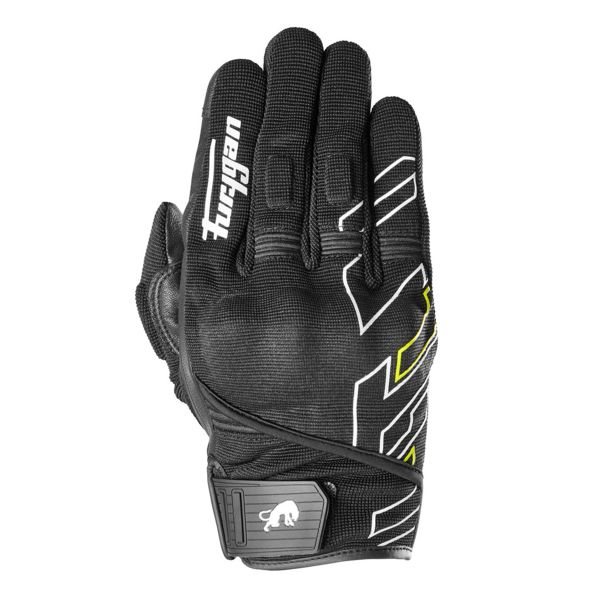 Motorradhandschuhe Furygan Jet Neon D3O Black Yellow Motorradhandschuhe Furygan Jet Neon D3O Black Yellow