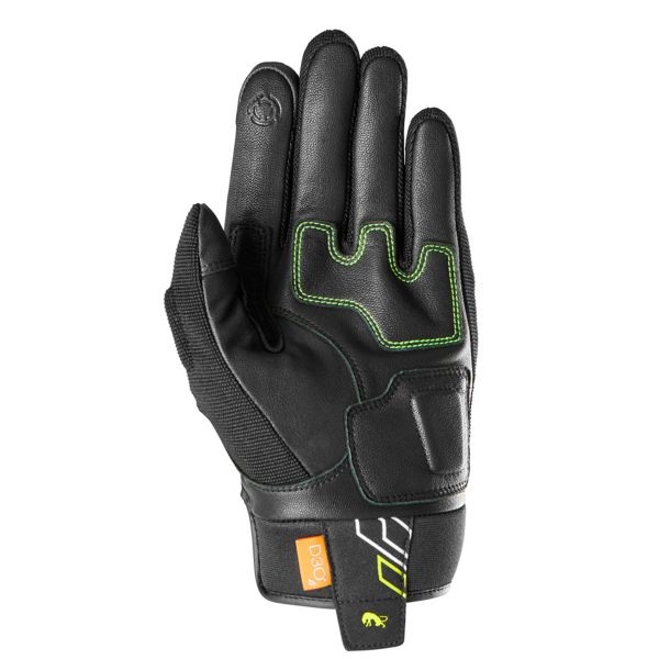 Furygan Jet Neon D3O Black Yellow