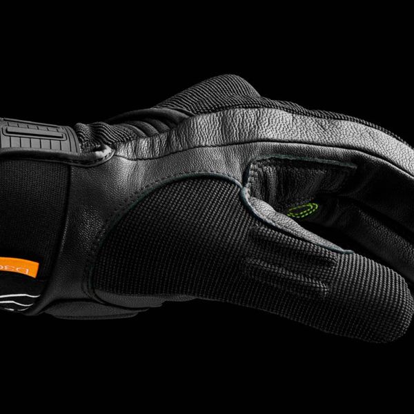 Furygan Jet Neon D3O Black Yellow