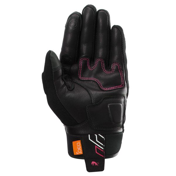 Furygan Jet Neon D3O Lady Black White Pink