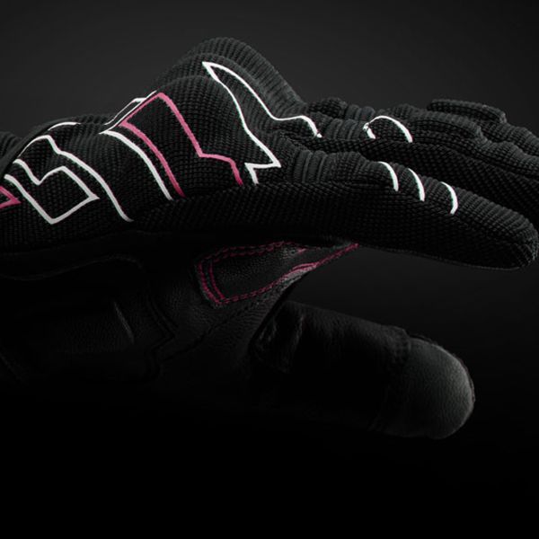 Furygan Jet Neon D3O Lady Black White Pink