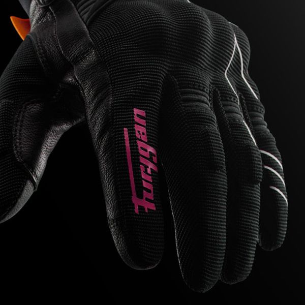 Furygan Jet Neon D3O Lady Black White Pink