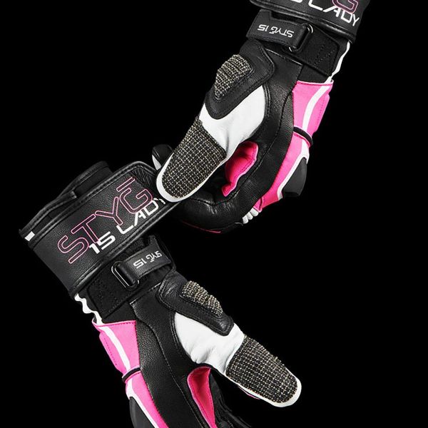 Furygan Styg 15 Lady Black Pink