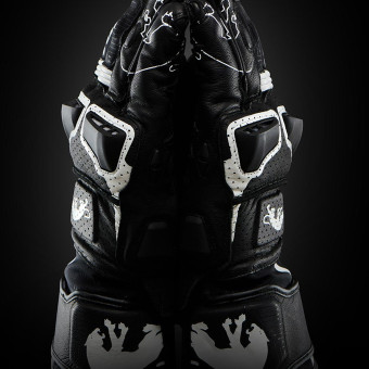 Furygan Styg 15 Vented Black White