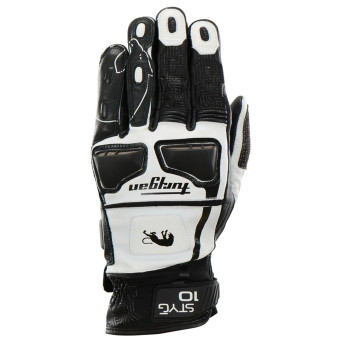 Motorradhandschuhe Furygan STYG10 Black White Motorradhandschuhe Furygan STYG10 Black White