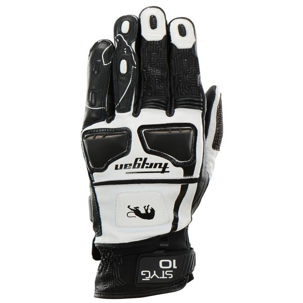 Motorradhandschuhe Furygan STYG10 Black White