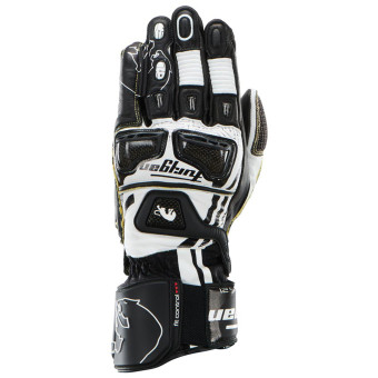 Motorradhandschuhe Furygan STYG21 X Kevlar White Black Motorradhandschuhe Furygan STYG21 X Kevlar White Black