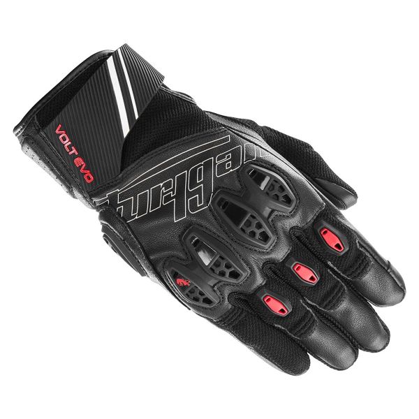 Motorradhandschuhe Furygan Volt Evo Black White Red