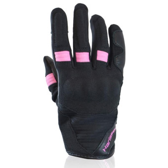 Motorradhandschuhe HARISSON Rock Lady Black Pink