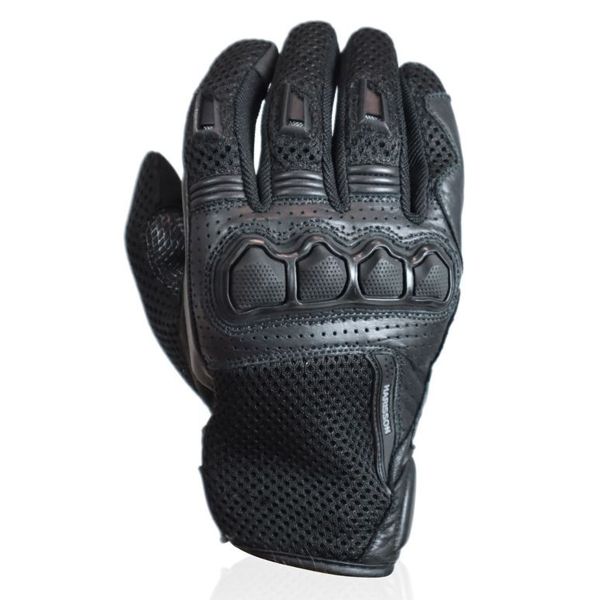 Motorradhandschuhe HARISSON Seaside Evo Black Motorradhandschuhe HARISSON Seaside Evo Black