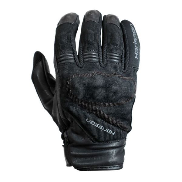 Motorradhandschuhe HARISSON Smoke Black Black