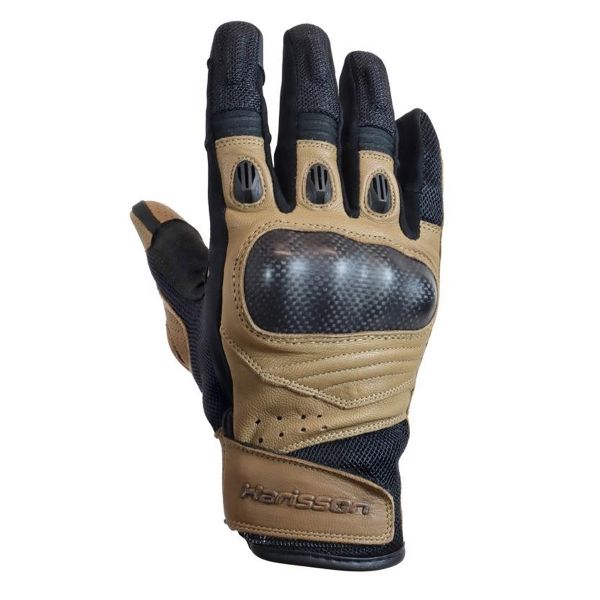 Motorradhandschuhe HARISSON Spy Evo 2 Brown