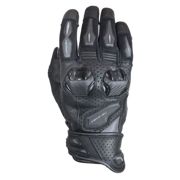 Motorradhandschuhe HARISSON Warrior CE Black