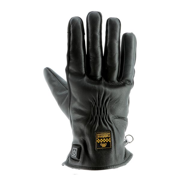Motorradhandschuhe Helstons Benson Heated Black Motorradhandschuhe Helstons Benson Heated Black