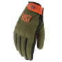 Motorradhandschuhe Helstons Bolt Summer Khaki Orange Black