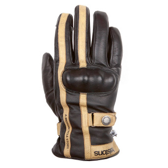 Motorradhandschuhe Helstons Burton Black Beige Motorradhandschuhe Helstons Burton Black Beige
