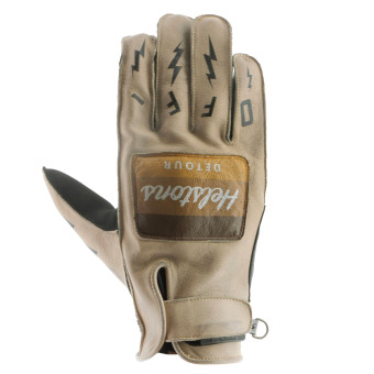Motorradhandschuhe Helstons Detour Summer Beige Black Motorradhandschuhe Helstons Detour Summer Beige Black