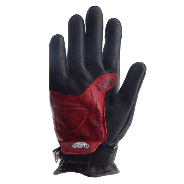 Helstons DS Lady Summer Leather Schwarz Rot Wei