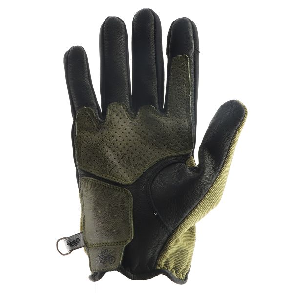 Helstons Dune Summer 4Ways Leather Khaki Schwarz