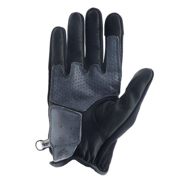 Helstons Dune Summer 4Ways Leather Schwarz Grau