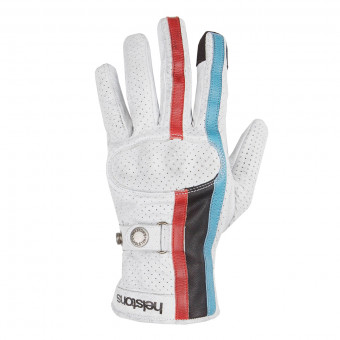 Motorradhandschuhe Helstons Eagle Air Summer White Blue