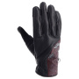Motorradhandschuhe Helstons Flower Summer Black Burgundy