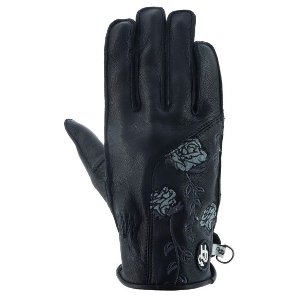 Motorradhandschuhe Helstons Flower Summer Black Motorradhandschuhe Helstons Flower Summer Black