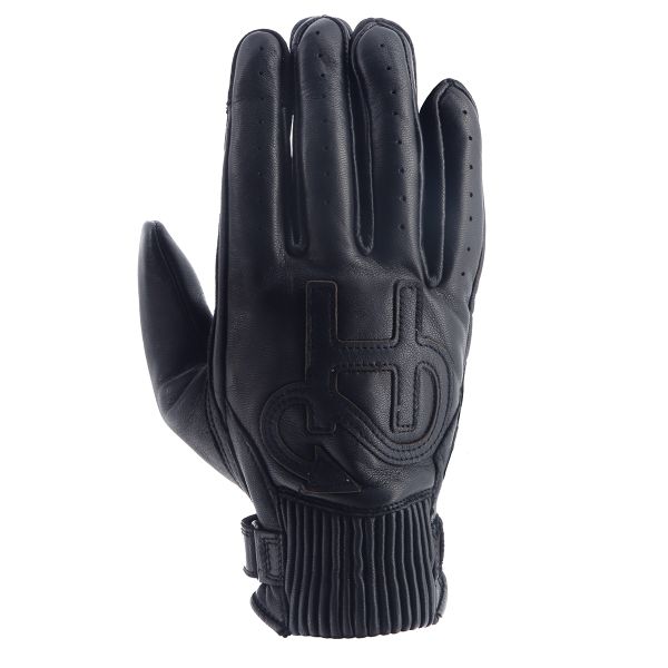 Motorradhandschuhe Helstons Golf Summer Leather Schwarz Motorradhandschuhe Helstons Golf Summer Leather Schwarz