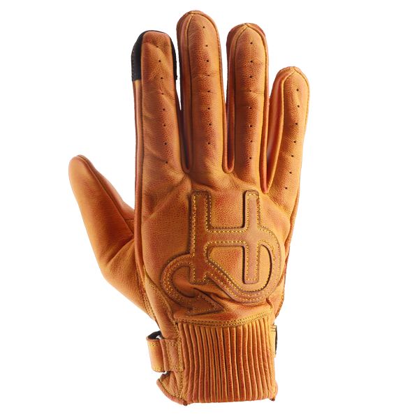 Motorradhandschuhe Helstons Golf Summer Leather Gold Motorradhandschuhe Helstons Golf Summer Leather Gold