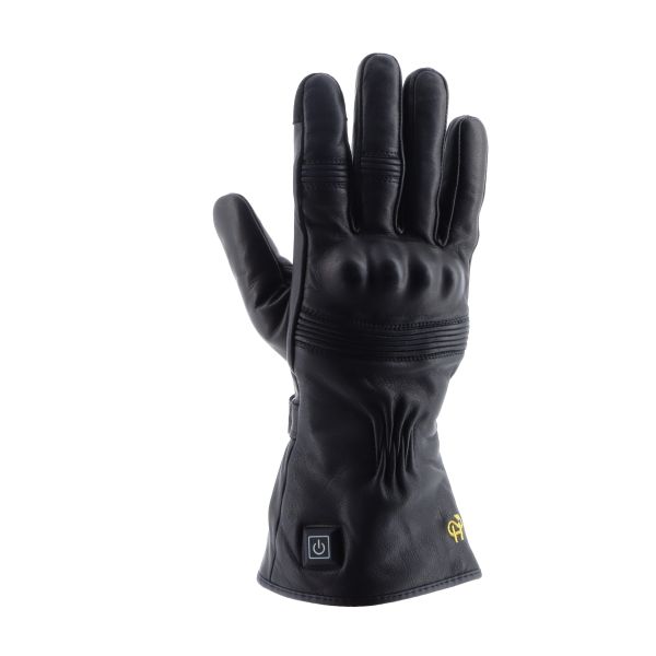 Motorradhandschuhe Helstons Harry Evo Wrmer Leather Black