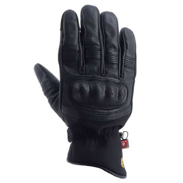 Motorradhandschuhe Helstons Horizon Winter Leather Black