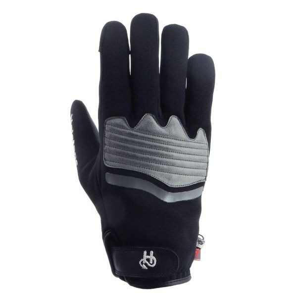 Motorradhandschuhe Helstons Jazz Winter 4Ways Leather Black Grey