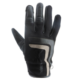 Motorradhandschuhe Helstons Jeff Summer Black Kaki Beige Motorradhandschuhe Helstons Jeff Summer Black Kaki Beige