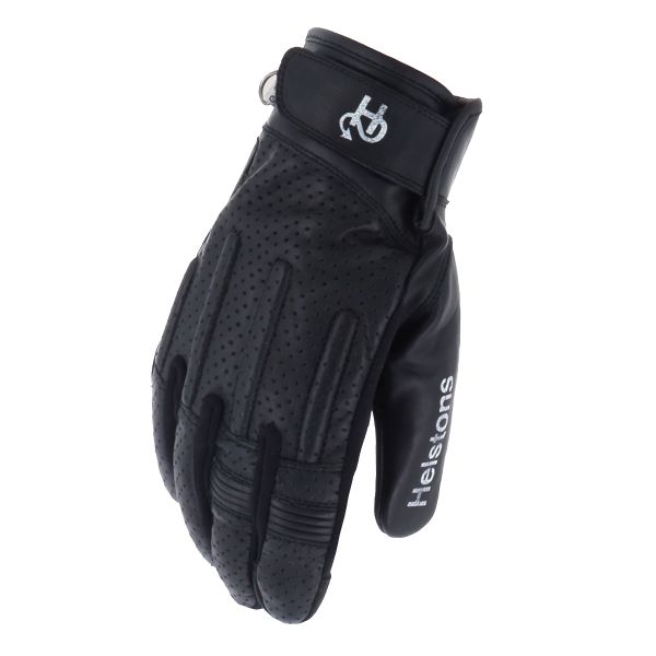 Motorradhandschuhe Helstons Leo Air Summer Black Black