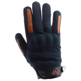 Motorradhandschuhe Helstons Melody Girl Winter 4Ways Leather Blue Gold Black